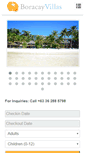 Mobile Screenshot of boracayvillas.biz